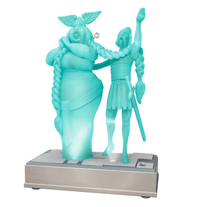 Hallmark 2025 Disney The Haunted Mansion Collection The Opera Singers Ornament With Light and Sound