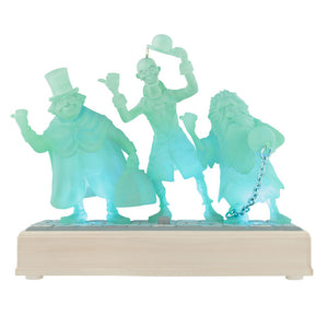Hallmark 2025 Disney The Haunted Mansion Collection The Hitchhiking Ghosts Ornament With Light and Sound