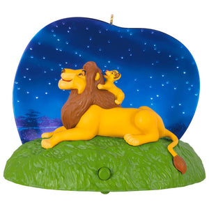 Hallmark Disney The Lion King 30th Anniversary Always There to Guide You Ornament With Light and Sound