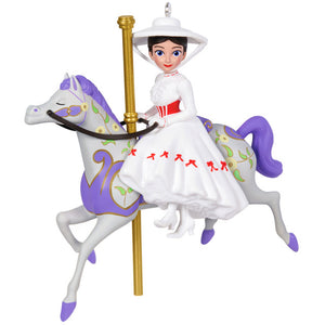 Hallmark Disney Mary Poppins 60th Anniversary A Practically Perfect Carousel Ride Ornament