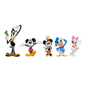 Hallmark Disney Mickey and Friends Forever Friends Ornament, Set of 5