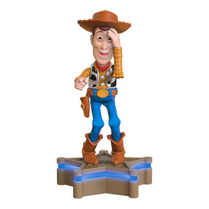 Hallmark 2025 Disney/Pixar Toy Story Collection Sheriff Woody Ornament With Light and Sound
