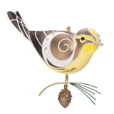 Hallmark 2025 The Beauty of Birds Lady Blackburnian Warbler Ornament