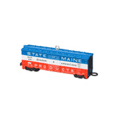 Hallmark Lionel® Bangor & Aroostook State of Maine Boxcar Metal Ornament