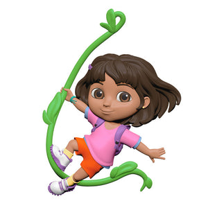 Hallmark Nickelodeon Dora Swinging Into Adventure Ornament
