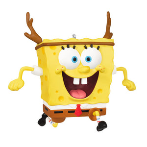 Hallmark Nickelodeon SpongeBob SquarePants SpongeBob's Holiday Rush Ornament