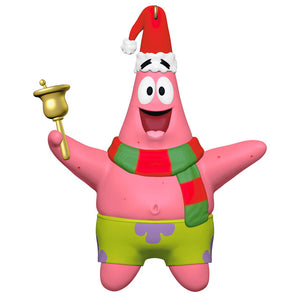 Hallmark Nickelodeon SpongeBob SquarePants Patrick Rings in the Season Ornament