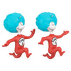 Hallmark Dr. Seuss's The Cat in the Hat™ Thing One and Thing Two Ornaments, Set of 2