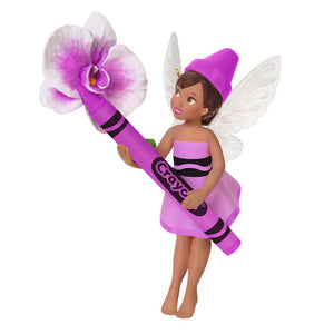 Hallmark 2025 Crayola® Orchid Fairy Ornament