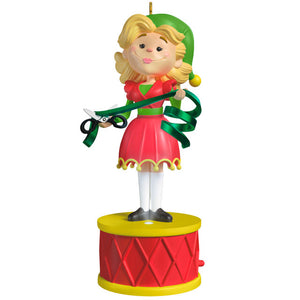 Hallmark 2025 Elf Collection Jovie Ornament With Light and Sound