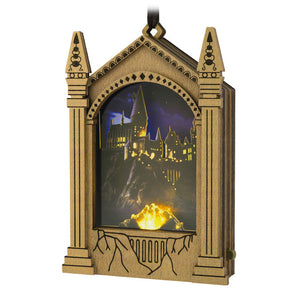 Hallmark 2025 Harry Potter™ Hogwarts™ Musical Papercraft Ornament With Light