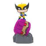 Hallmark 2025 Marvel X-Men Wolverine Defeats Sentinel Funko POP!® Ornament With Light