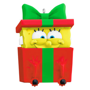 Hallmark 2025 Nickelodeon SpongeBob SquarePants Sponge-Boxed for Christmas Ornament