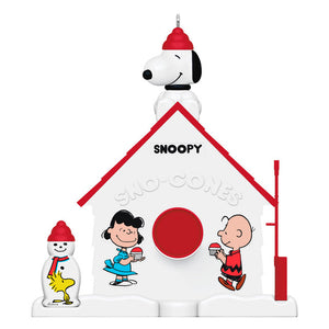 Hallmark 2025 The Peanuts® Gang 75th Anniversary Sno-Cones With Friends Ornament