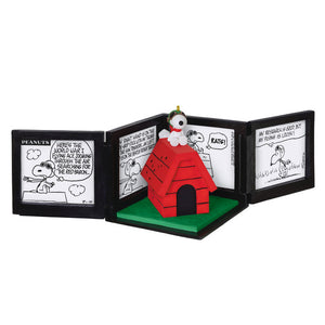 Hallmark 2025 Peanuts® 75th Anniversary Snoopy as The Flying Ace Musical Ornament