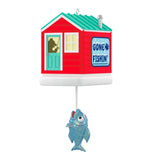 Hallmark Mini Fishing for Fun Ornament With Light, 1.39"