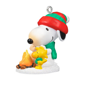 Hallmark Mini Peanuts® Winter Fun With Snoopy Ornament, 1.02"