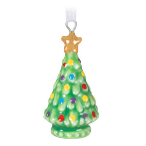 Hallmark 2025 Mini O Tiny Tree! Porcelain Ornament, 1"