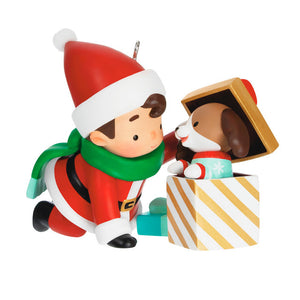 Hallmark Young Santa Ornament