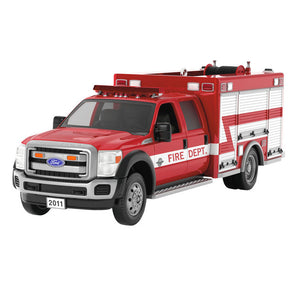 Hallmark Fire Brigade 2011 Ford F-550 Fire Engine 2024 Ornament With Light