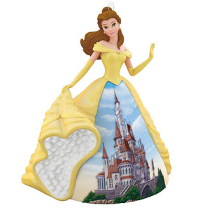 Hallmark Disney Princess Celebration Belle Porcelain Ornament