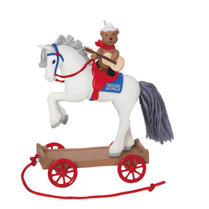 Hallmark 2025 A Pony for Christmas Ornament