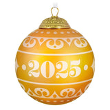 Hallmark 2025 Christmas Commemorative Ball Glass Ornament