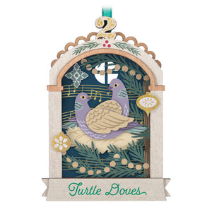 Hallmark 2025 Twelve Days of Christmas Papercraft Ornament