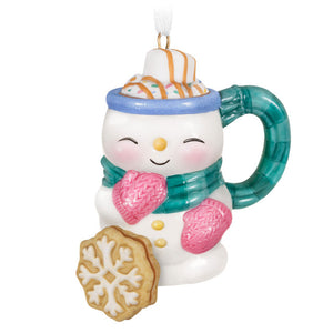 Hallmark 2025 Cup of Cozy Porcelain Ornament