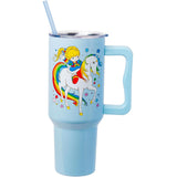 Rainbow Brite Starlite Twink Stars 40 Oz. Stainless Steel Tumbler with Handle