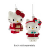 4.5" Ready for Christmas Hello Kitty™ Glass Ornaments