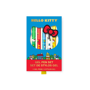 Retro Hello Kitty Soft Touch Gel Pen Set