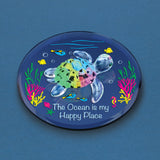 Sea Turtle "Happy Place" Figurine