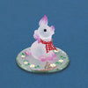 Pretty Pink Pig Figurine