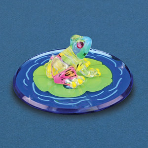 Lily Pad Frog Figurine