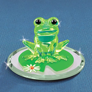 Glass Baron Lily Pad Hopper Frog