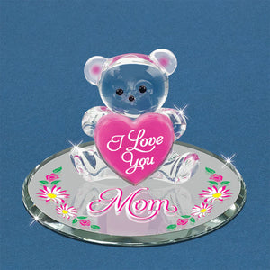 Bear "I Love You Mom" Figurine