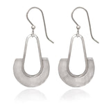 Spirit by Silver Forest Tear with Half Round Earrings in Silver