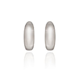 Spirit by Silver Forest Modern Chic Hoop Earrings in Silver