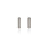 Spirit by Silver Forest Sleek Modern Bar Earrings in Silver