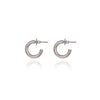 Spirit by Silver Forest Classic Hoop Earrings in Silver