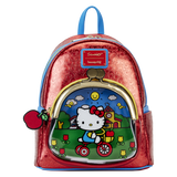 Loungefly Sanrio Hello Kitty 50th Anniversary Coin Bag Metallic Mini Backpack