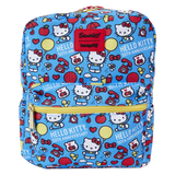 Loungefly Sanrio Hello Kitty 50th Anniversary All-Over Print Nylon Square Mini Backpack