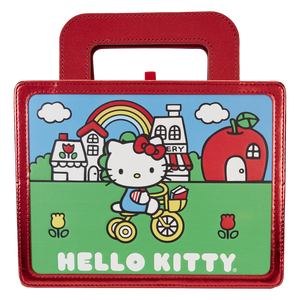 Loungefly Sanrio Hello Kitty 50th Anniversary Metallic Lunchbox Stationery Journal