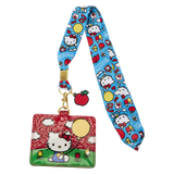 Loungefly Sanrio Hello Kitty 50th Anniversary Lanyard With Card Holder