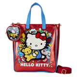 Loungefly Sanrio Hello Kitty 50th Anniversary Metallic Tote Bag with Coin Bag