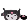 Sanrio Kuromi Cosplay Convertible Nylon Belt Bag with Coin Bag