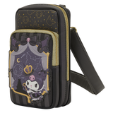 Loungefly Sanrio Kuromi 20th Anniversary Cell Phone Crossbody Bag with Coin Bag