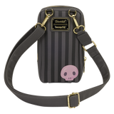 Loungefly Sanrio Kuromi 20th Anniversary Cell Phone Crossbody Bag with Coin Bag