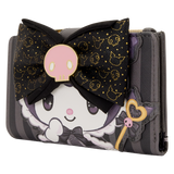 Loungefly Sanrio Kuromi 20th Anniversary Bi-Fold Wallet